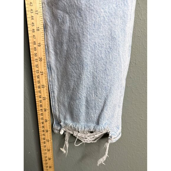 American Eagle Outfitters 90s Boyfriend Jeans Distressed Women's 6 - Picture 4 of 7